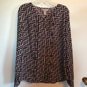 Banana Republic Plum Blouse